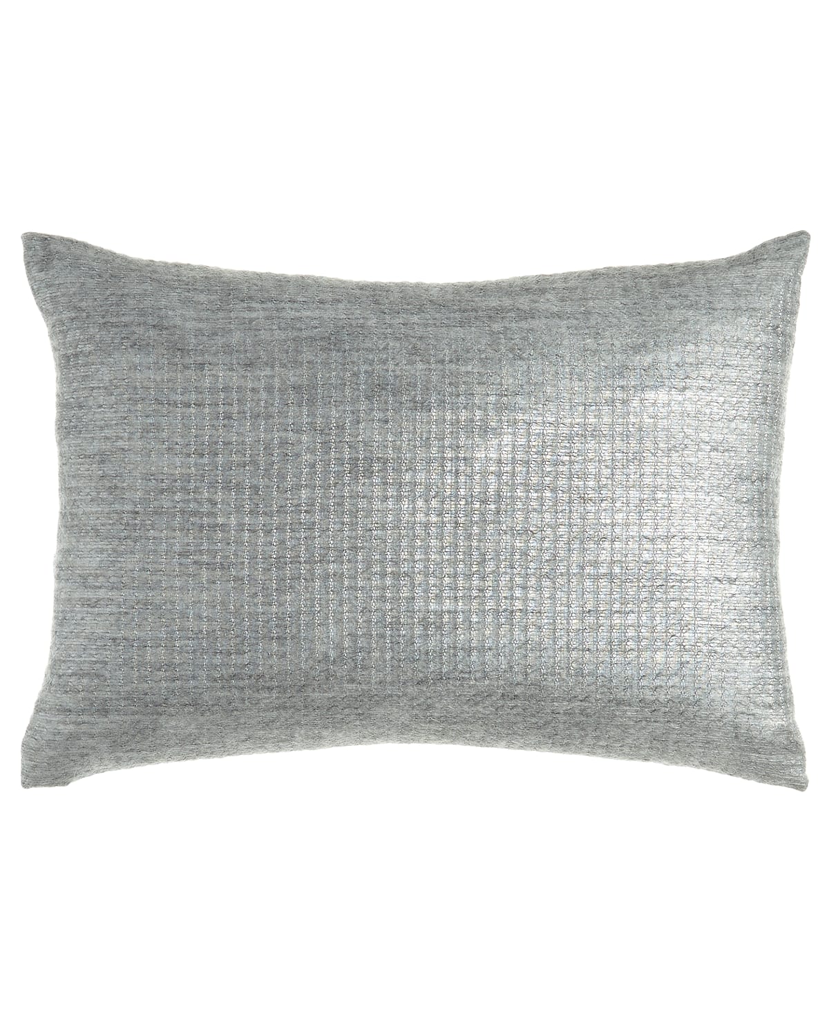 Image Sferra Metallic Mohair-Blend Pillow, 16" x 24"