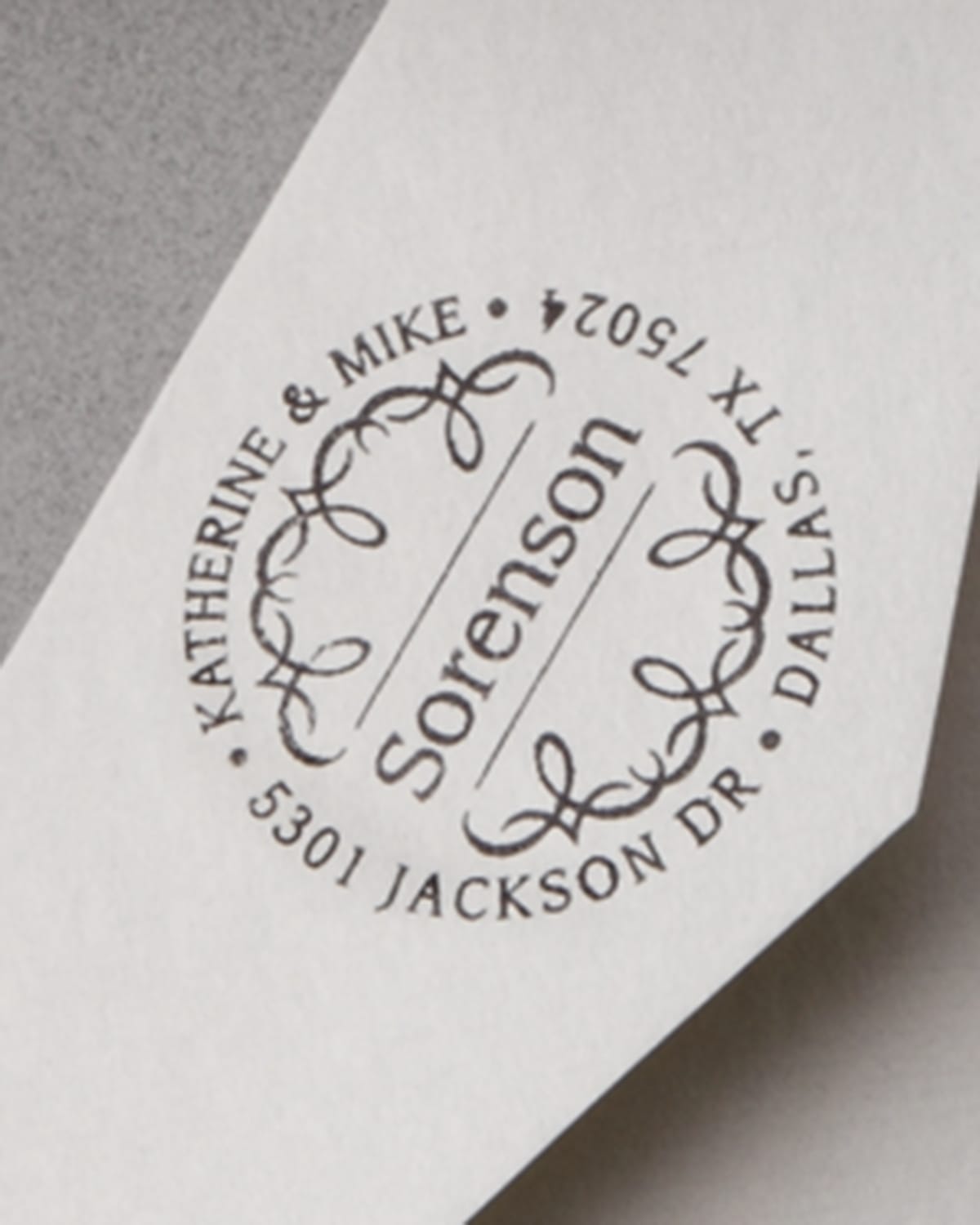 Image Three Designing Women Scroll Address Stamp