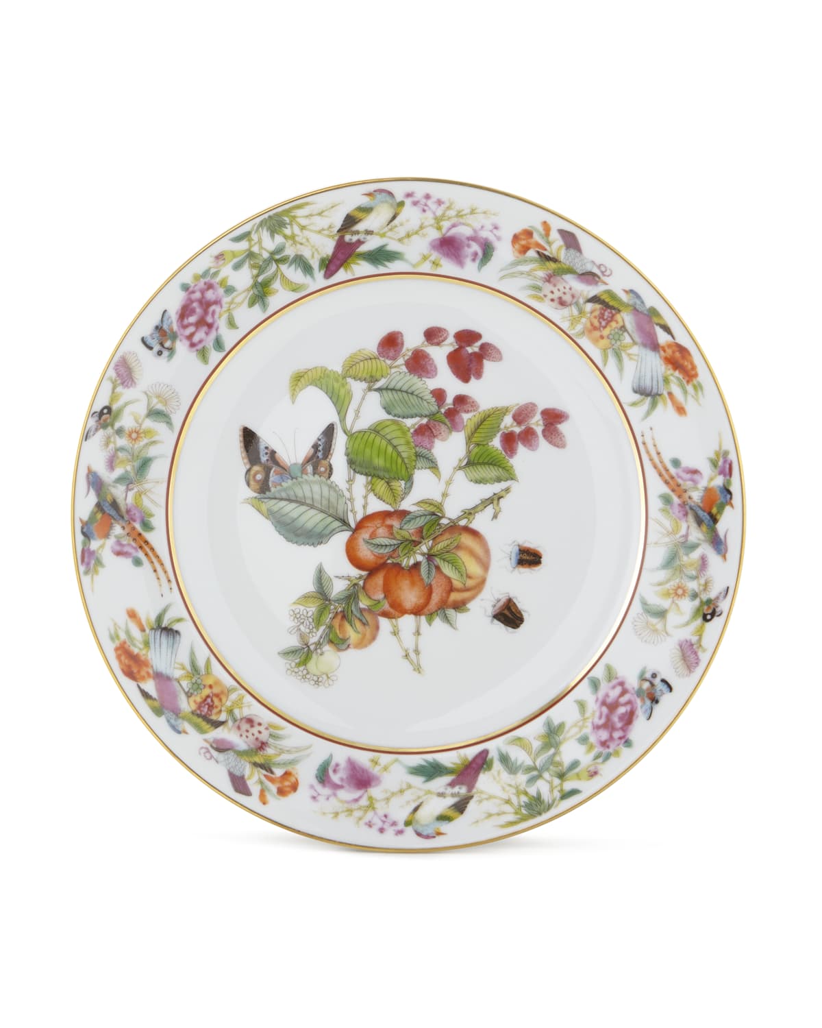 Image Vista Alegre Paco Real Peach Dessert Plate