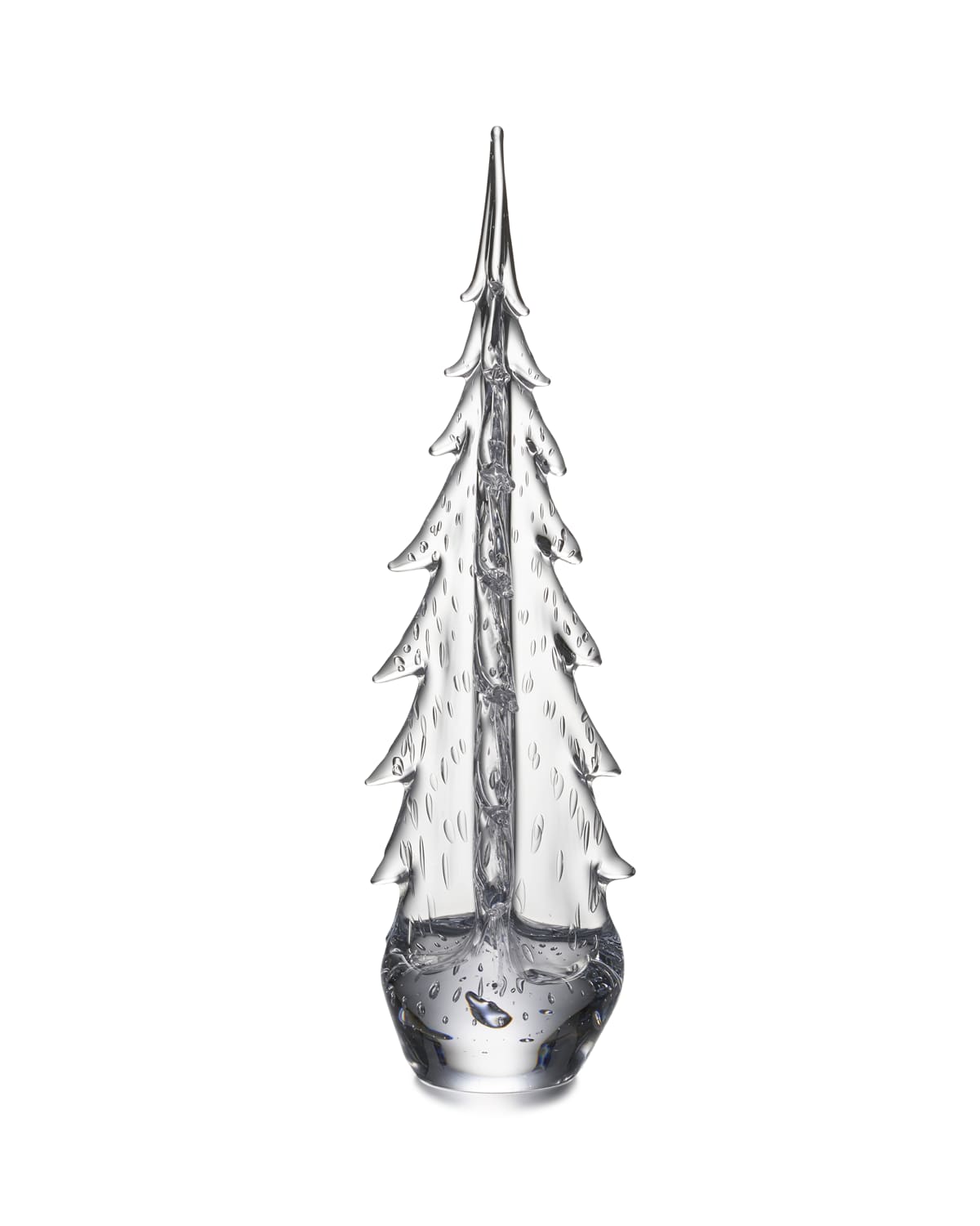 Image Simon Pearce Vermont Bubble Evergreen Christmas Decoration