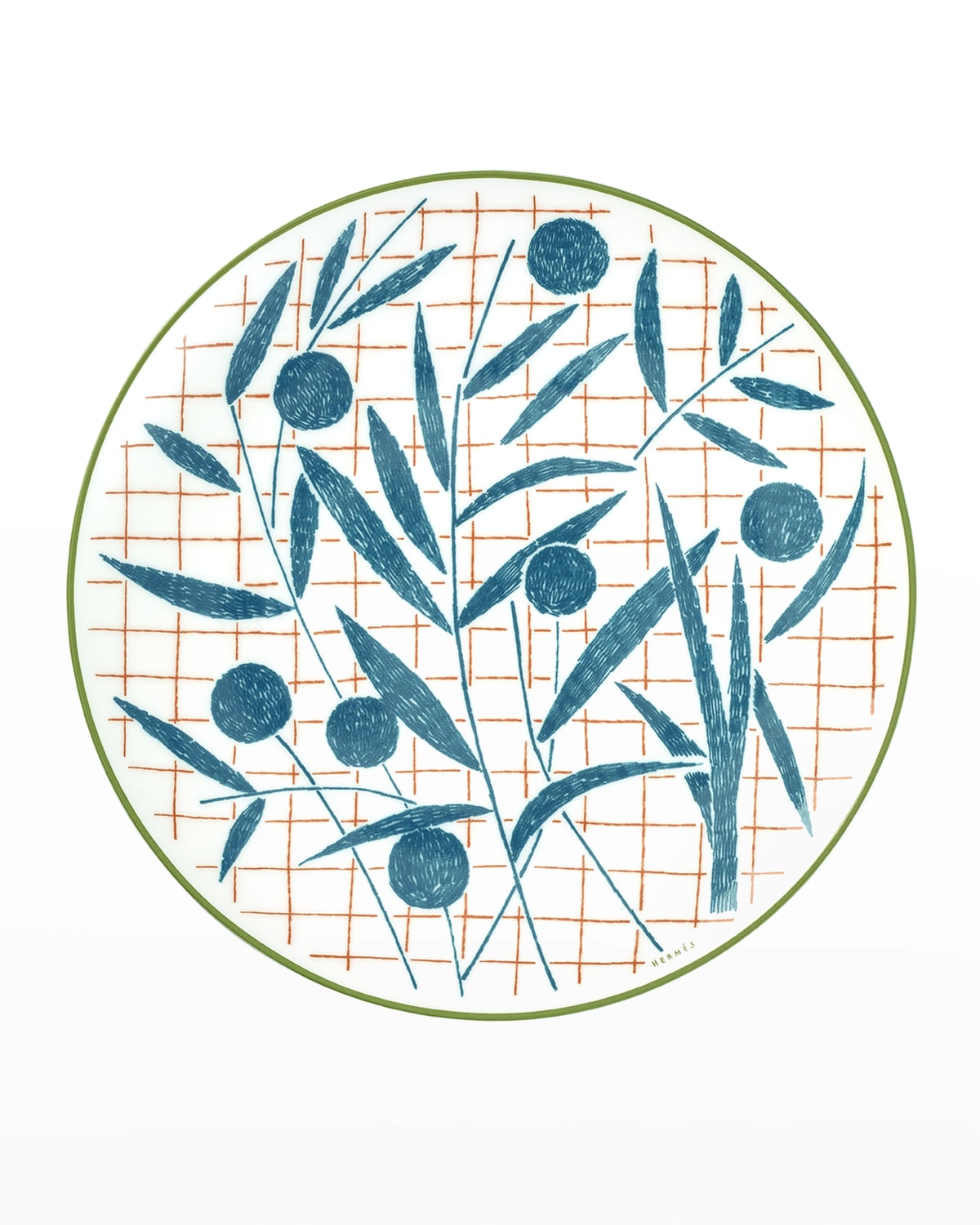 Image Hermes A Walk in the Garden Dessert Plate