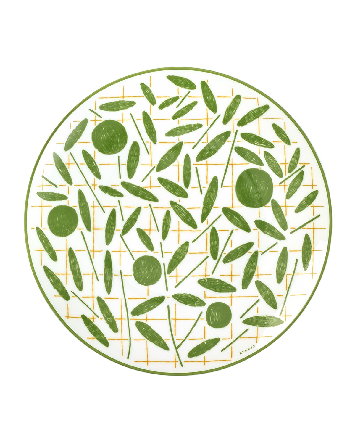 Image Hermes A Walk in the Garden Dessert Plate
