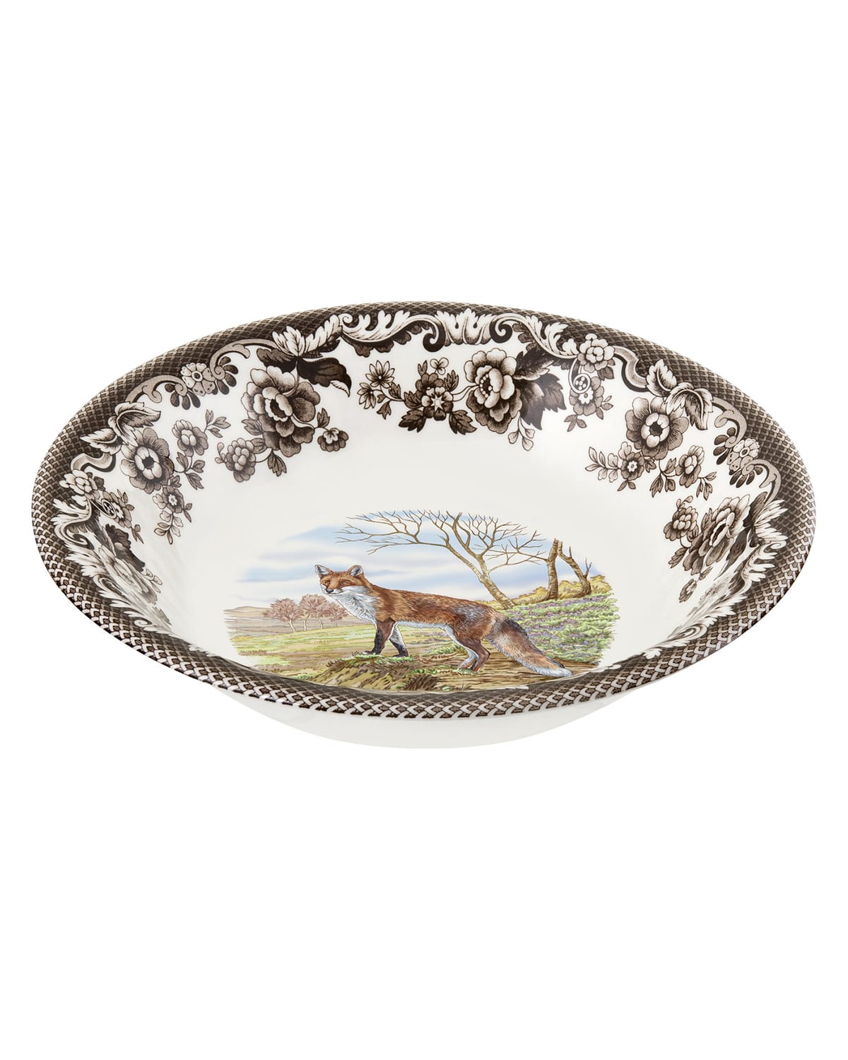 Image Spode Woodland Red Fox Ascot Cereal Bowl
