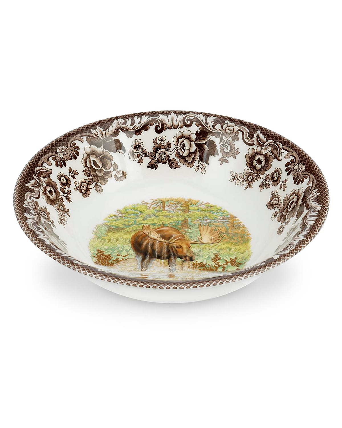 Image Spode Woodland Majestic Moose Ascot Cereal Bowl