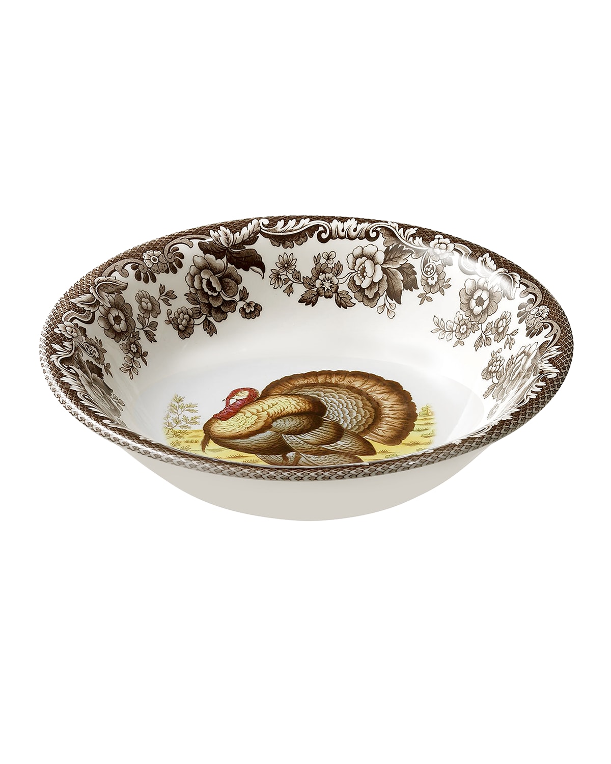 Image Spode Woodland Turkey Ascot Cereal Bowl