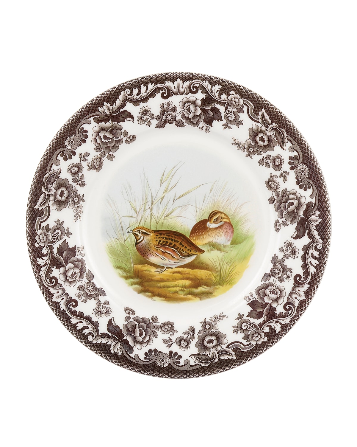 Image Spode Woodland Quail Luncheon Plate