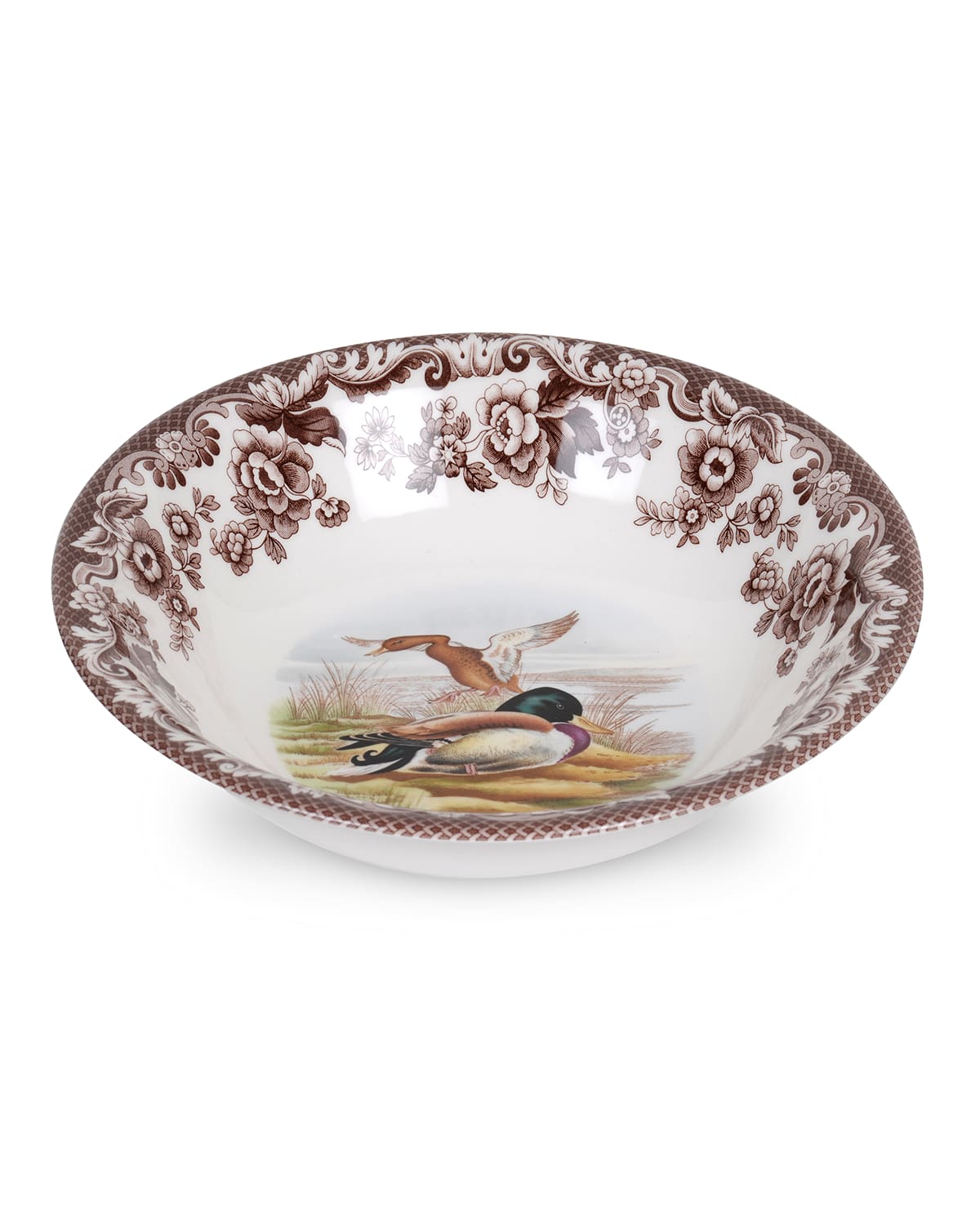 Image Spode Woodland Mallard Ascot Cereal Bowl