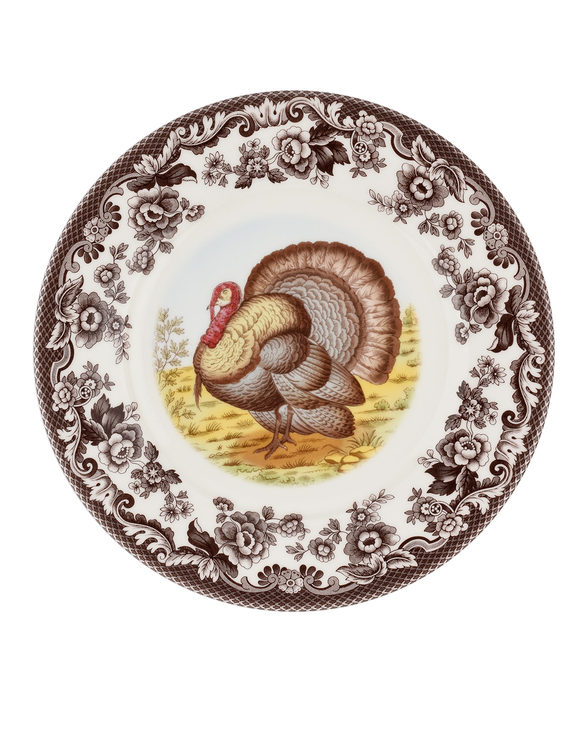 Image Spode Woodland Turkey Luncheon Plate