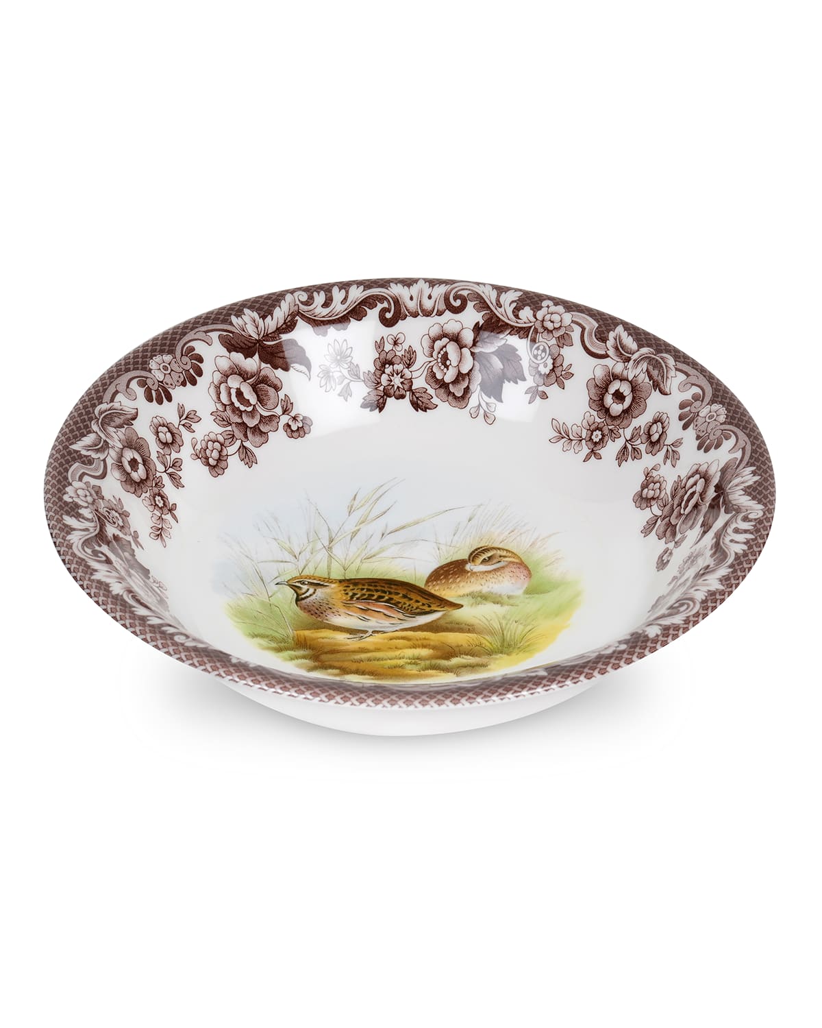 Image Spode Woodland Quail Ascot Cereal Bowl