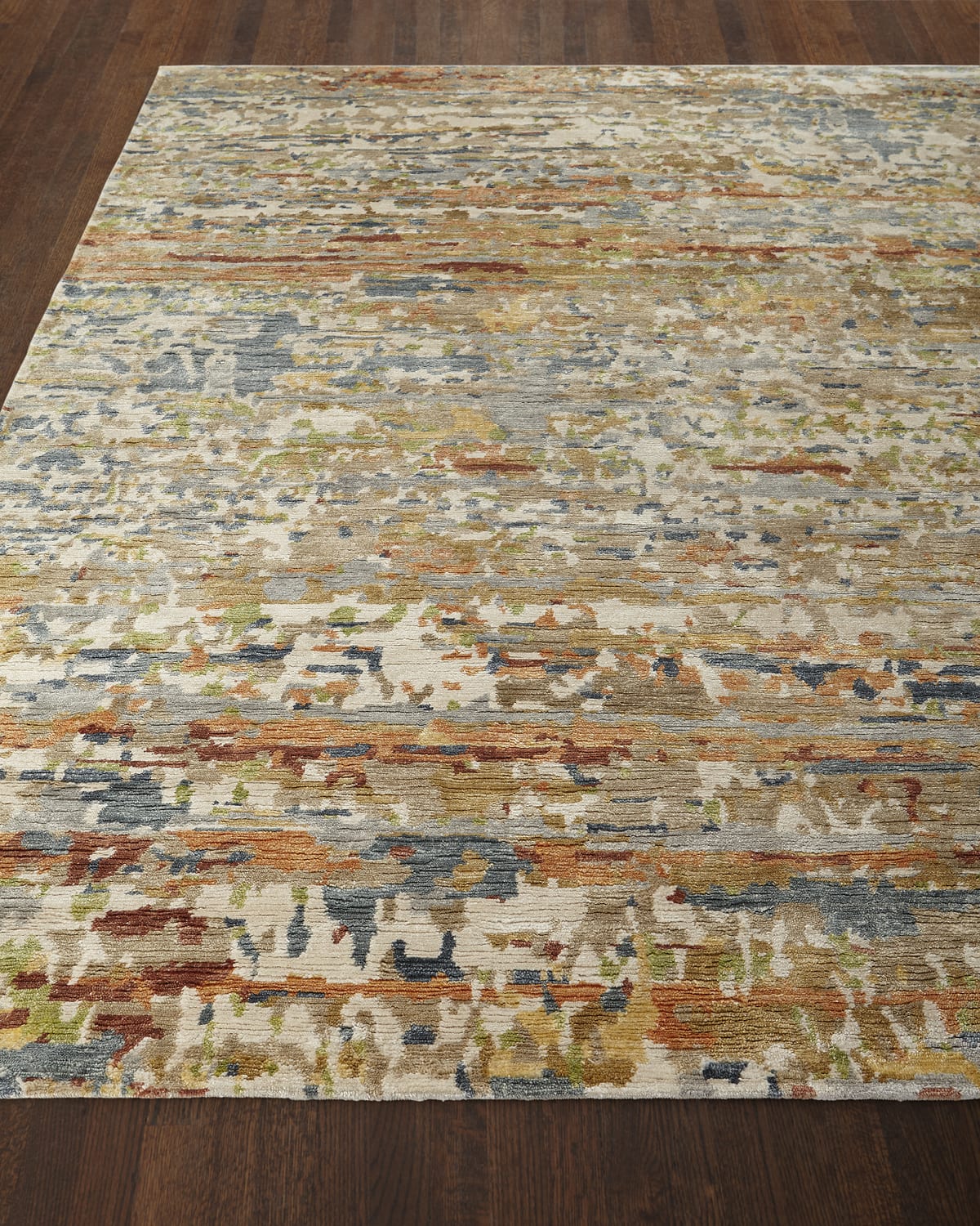 Image Jeffrey Hand-Knotted Area Rug, 8' x 10'