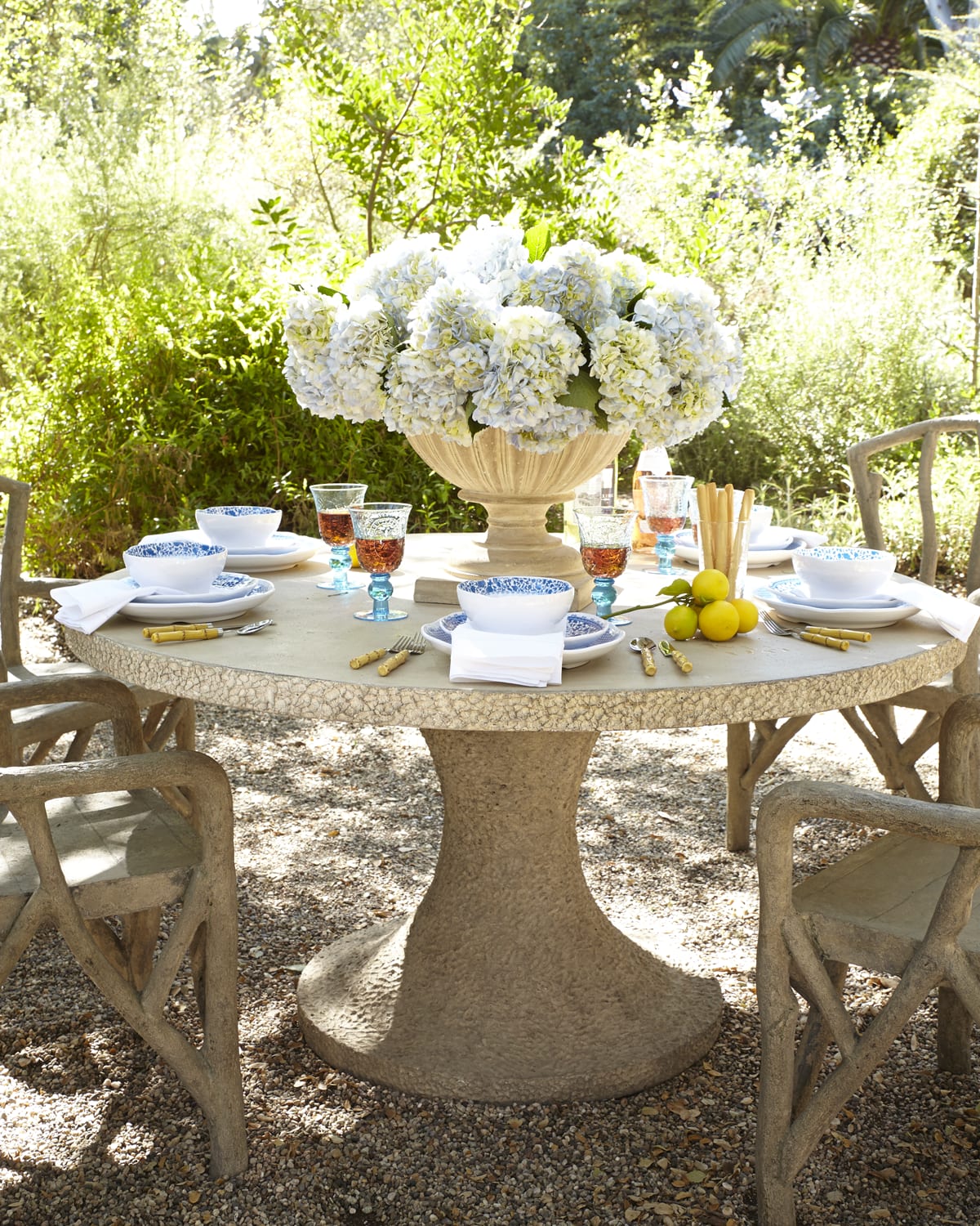 Image Neiman Marcus Artemis Outdoor Table