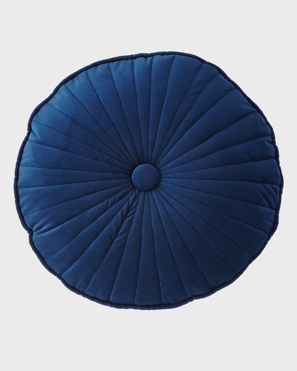Image Sherry Kline Home Quilted Velvet Round Pillow