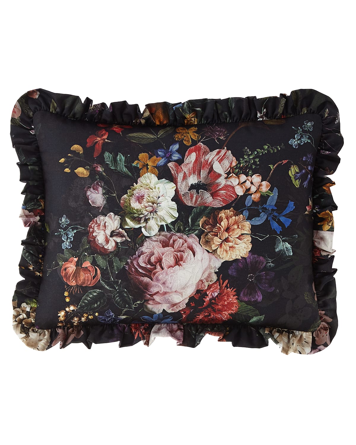 Image Sweet Dreams Midnight Garden Floral Pillow