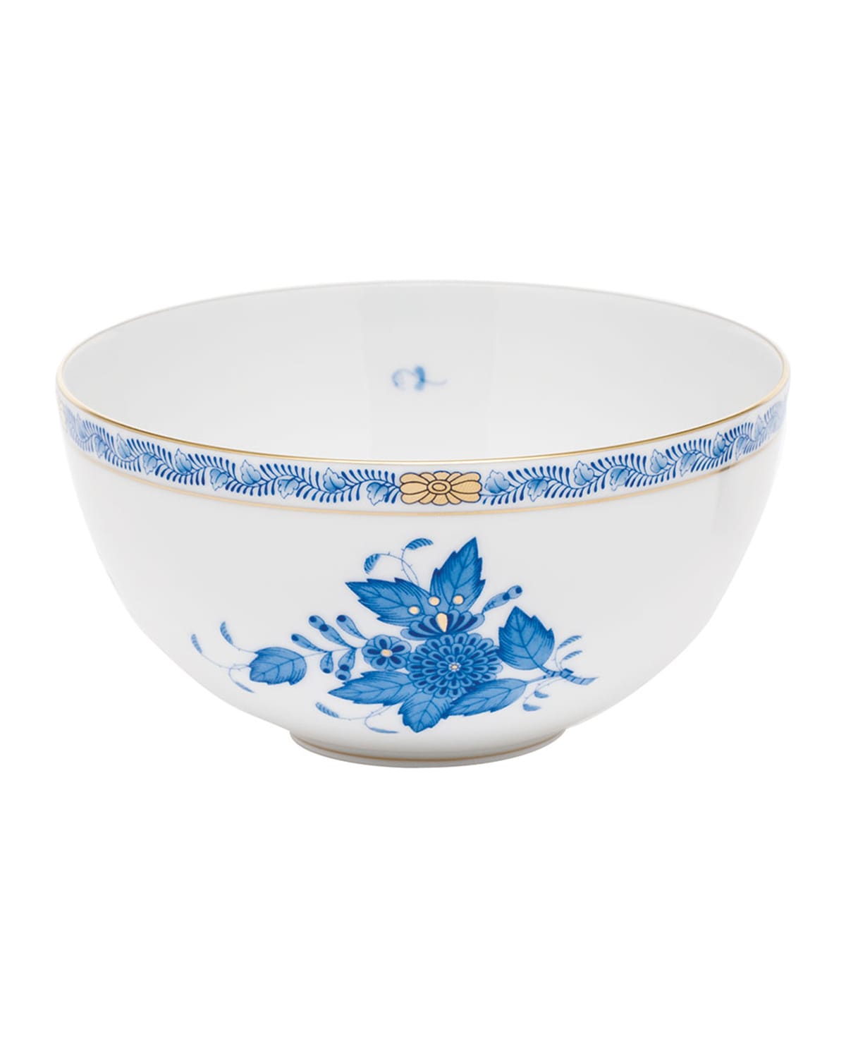 Image Herend Chinese Bouquet Blue Small Bowl