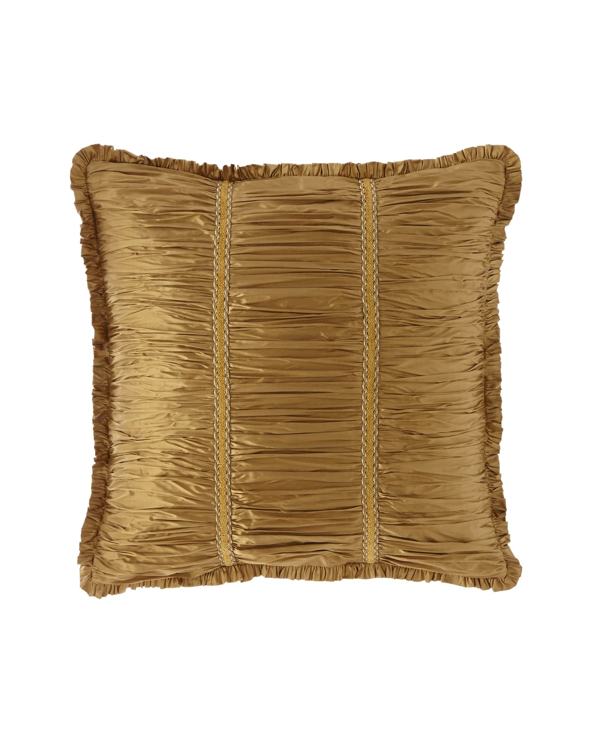 Image Austin Horn Collection Ainsley Shirred Silk European Sham