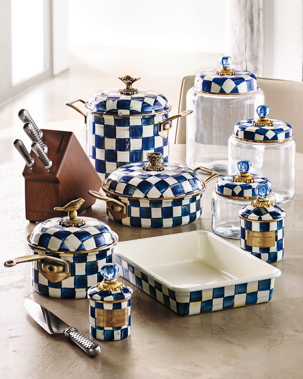 MacKenzie-Childs Royal Check & Matching Items | Horchow