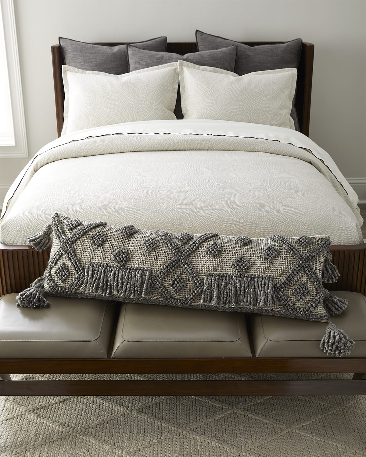 Image Amity Home Carlo X Large Bolster Pillow, 14" x 42"