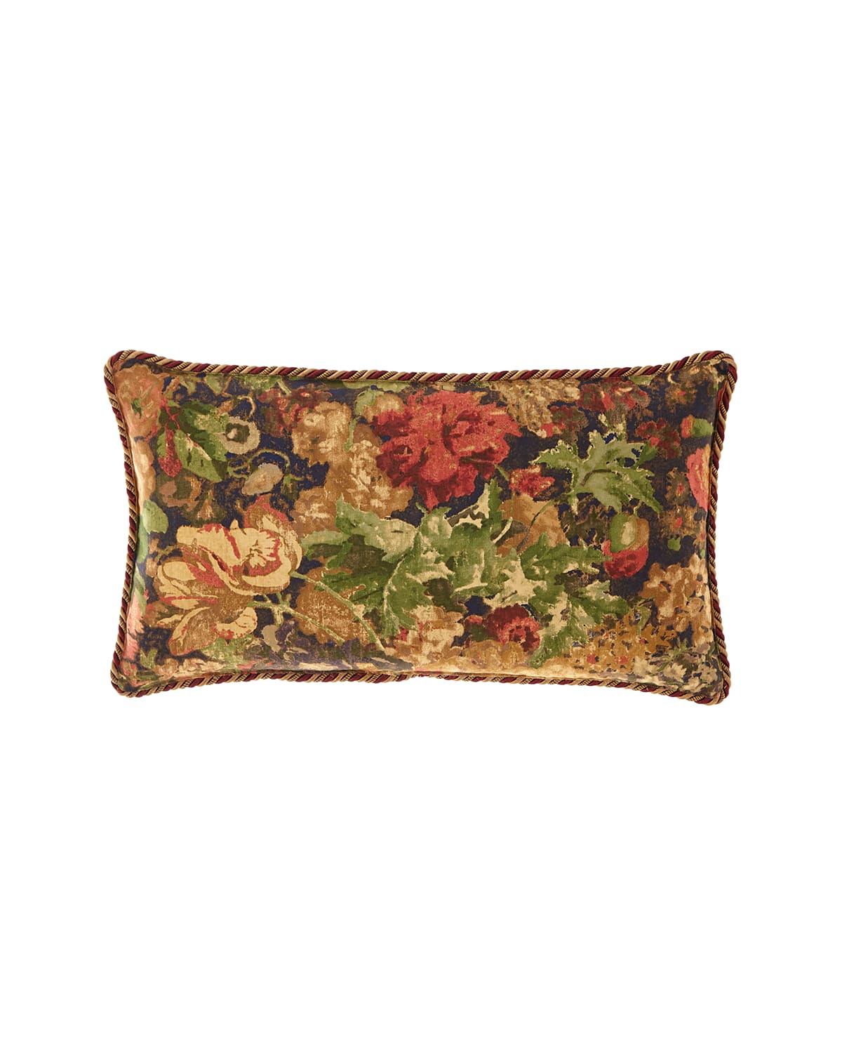 Image Dian Austin Couture Home Rose de Rescht Floral Oblong Pillow