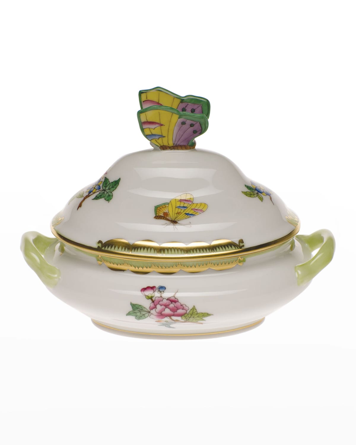Image Herend Queen Victoria Green Mini Tureen