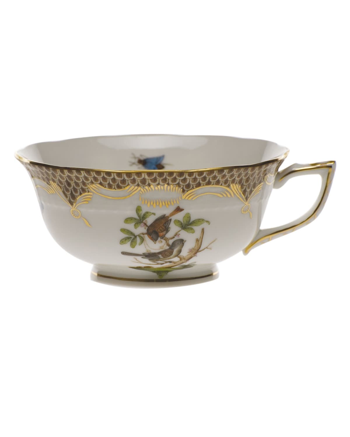 Image Herend Rothschild Bird Brown Motif 04 Tea Cup