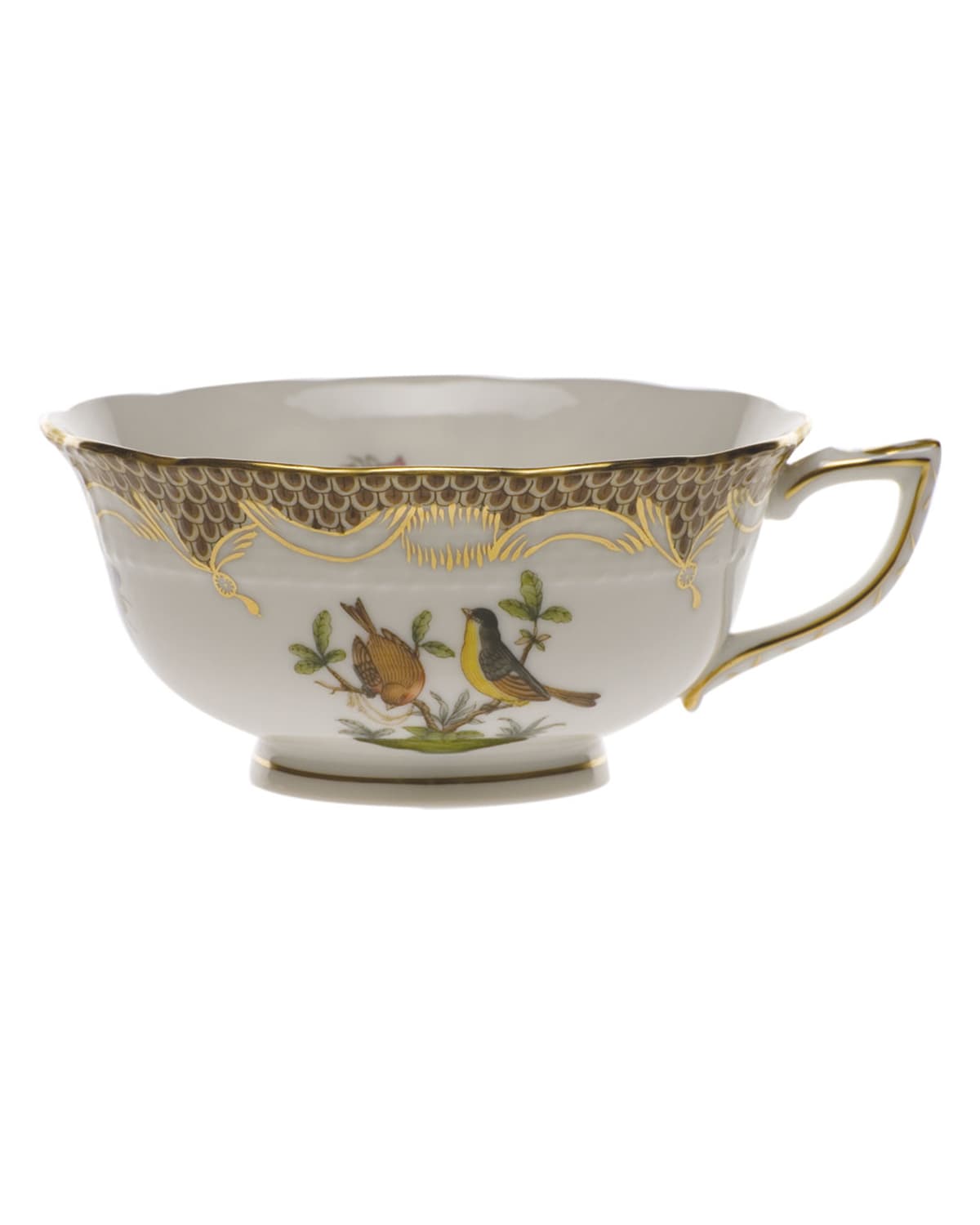 Image Herend Rothschild Bird Brown Motif 07 Tea Cup