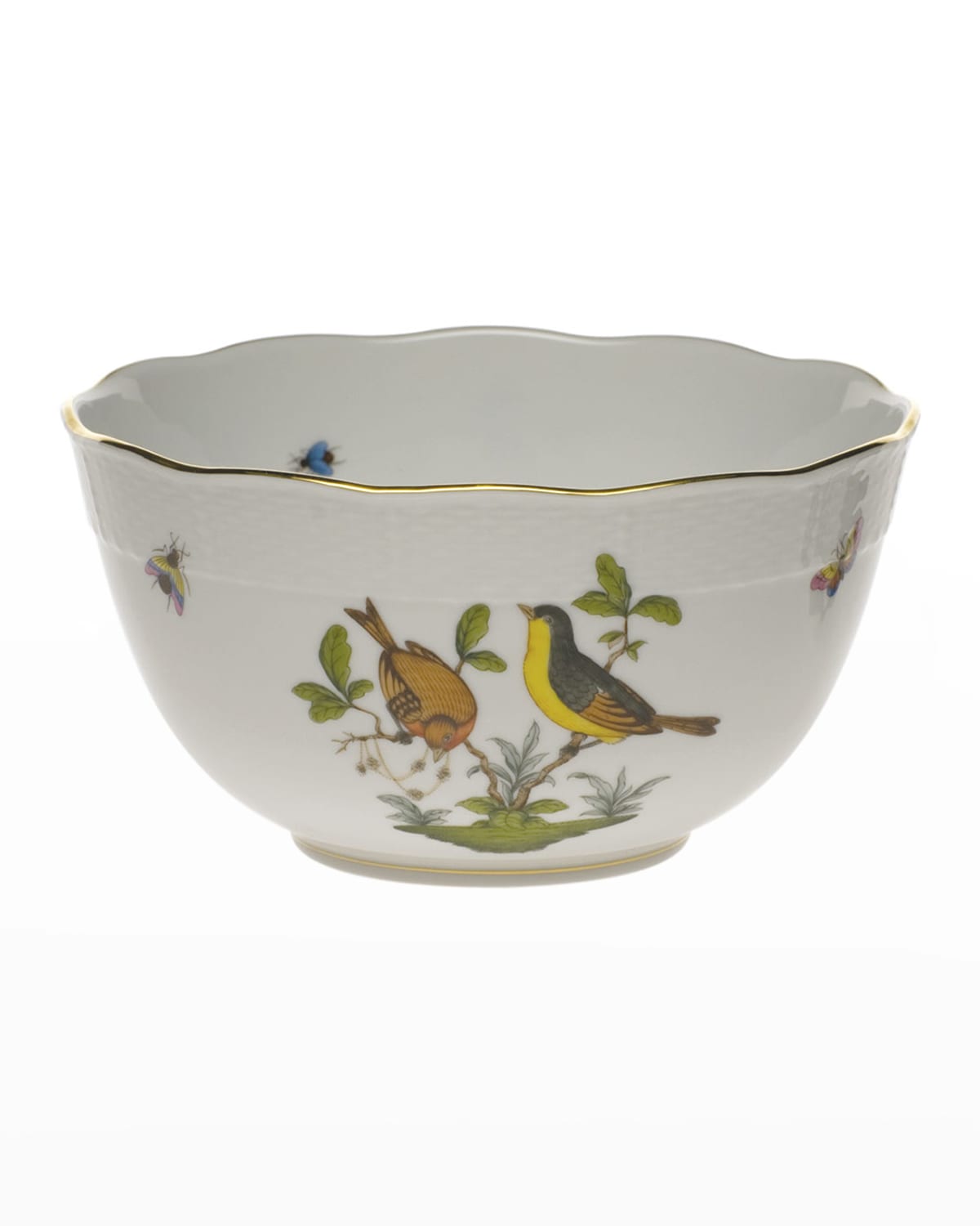 Image Herend Rothschild Bird Round Bowl