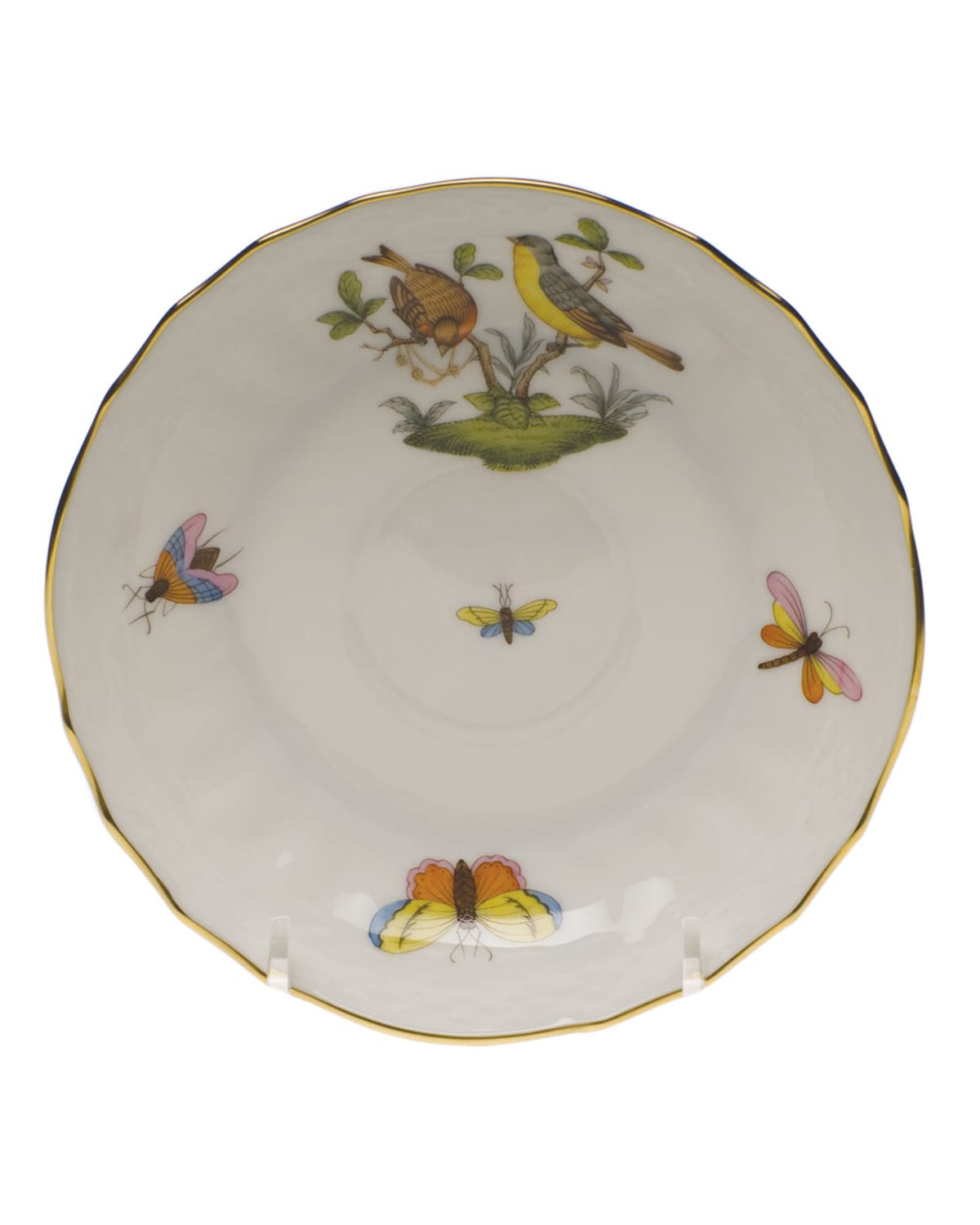 Image Herend Rothschild Bird Motif 07 Canton Saucer