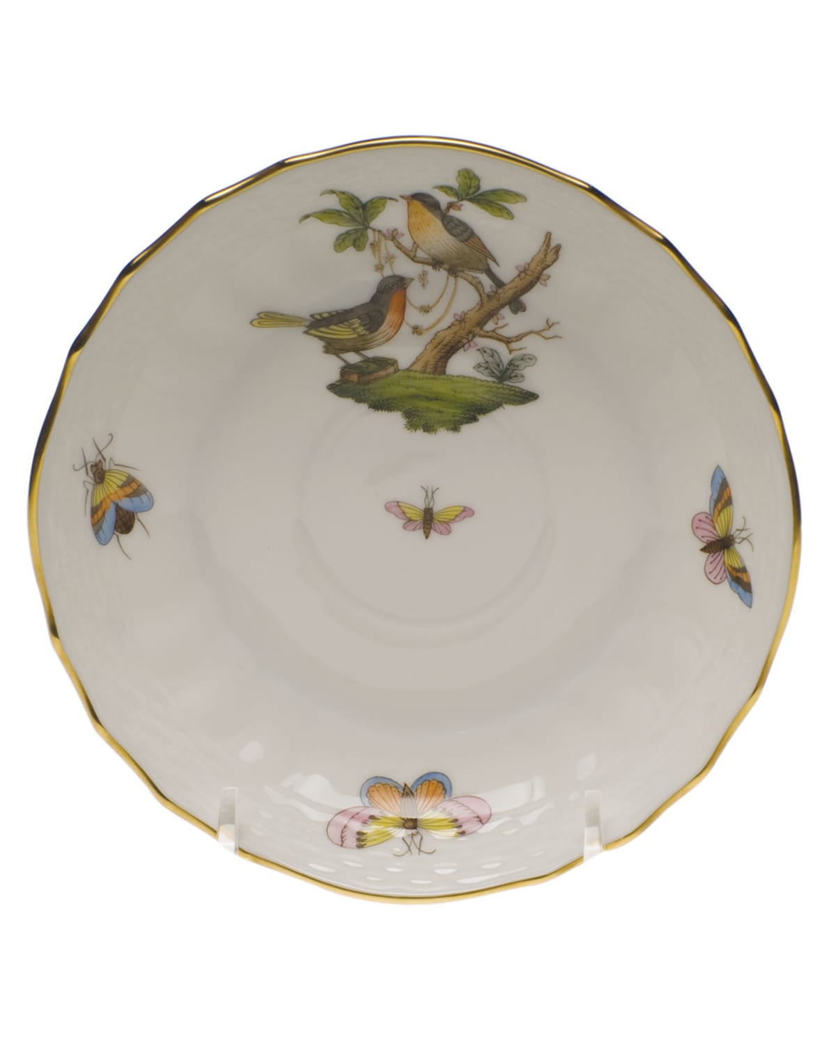 Image Herend Rothschild Bird Motif 08 Canton Saucer