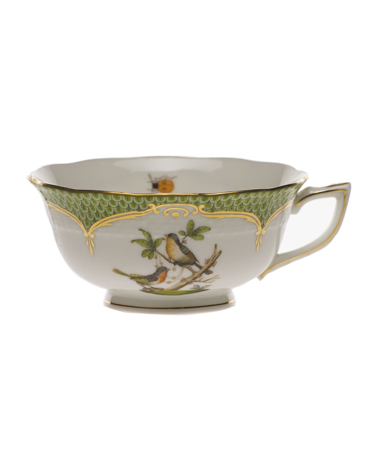 Image Herend Rothschild Bird Green Motif 08 Tea Cup