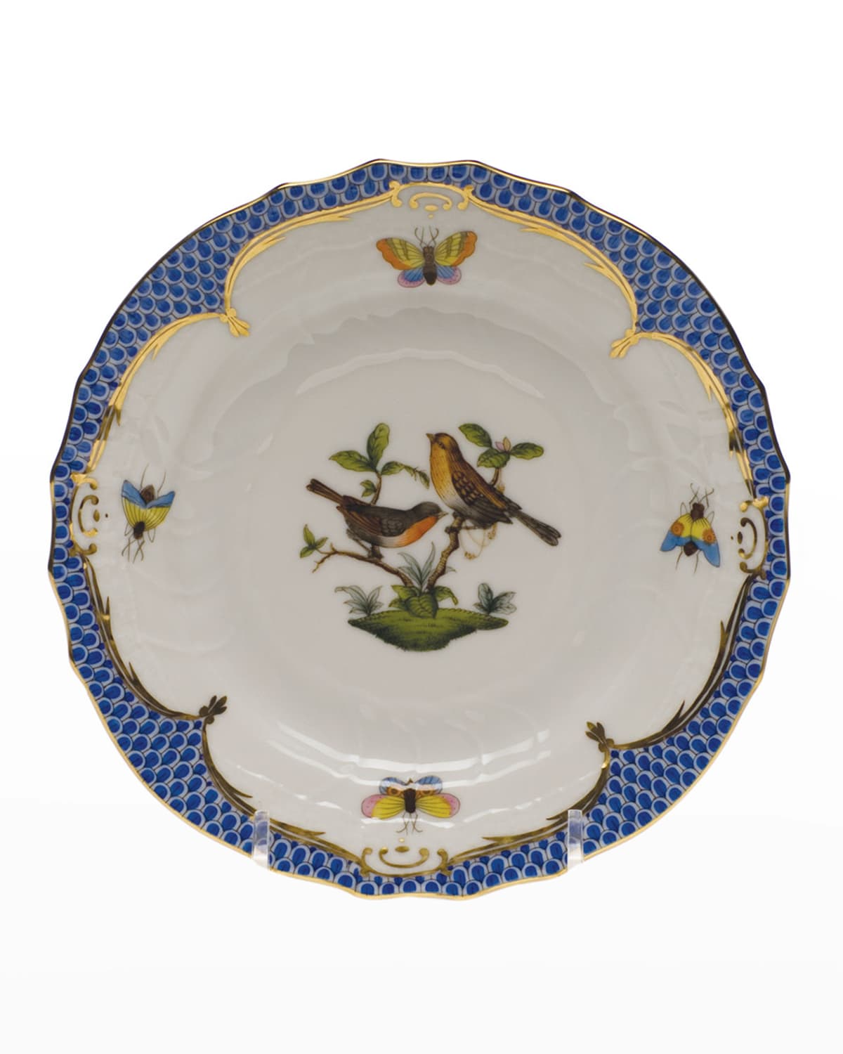 Image Herend Rothschild Blue Motif 09 Bread & Butter Plate