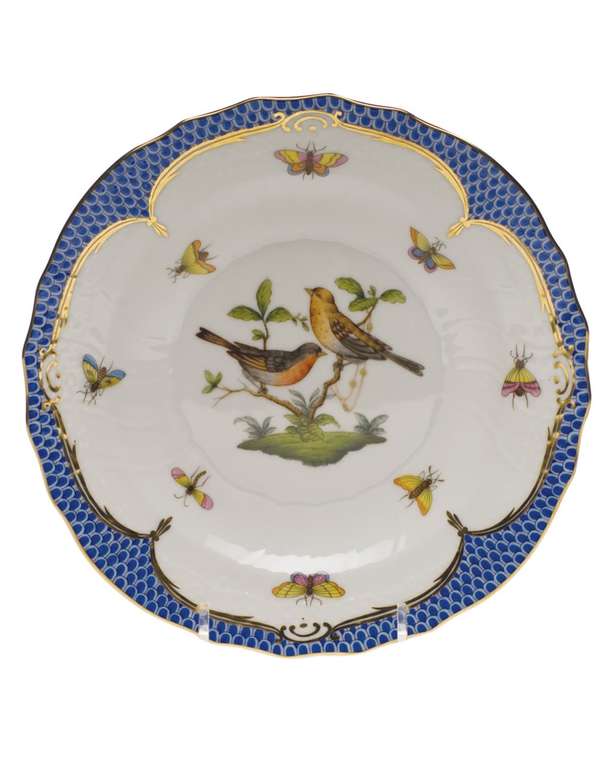 Image Herend Rothschild Blue Motif 09 Salad Plate
