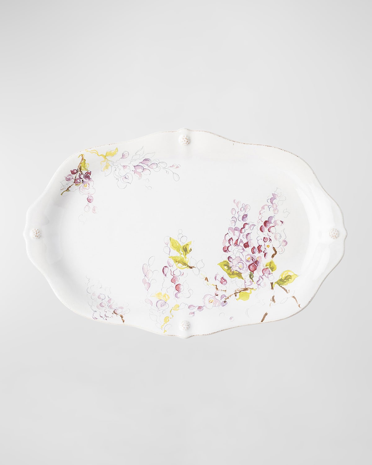 Image Juliska Berry & Thread Floral Sketch Platter - Wisteria