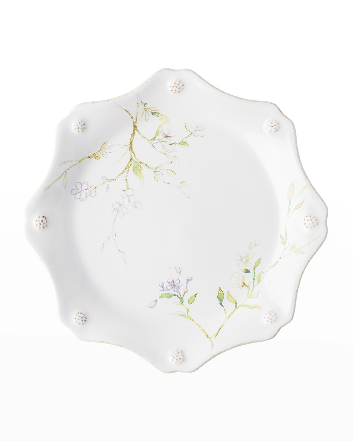 Image Juliska Berry & Thread Floral Sketch Salad Plate - Jasmine