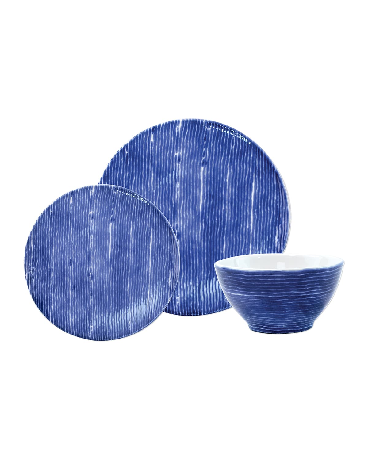 Image Vietri Santorini Stripe 3-Piece Place Setting