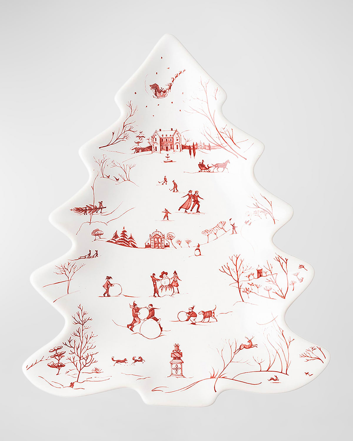 Image Juliska Country Estate Winter Frolic 10" Tree Tray