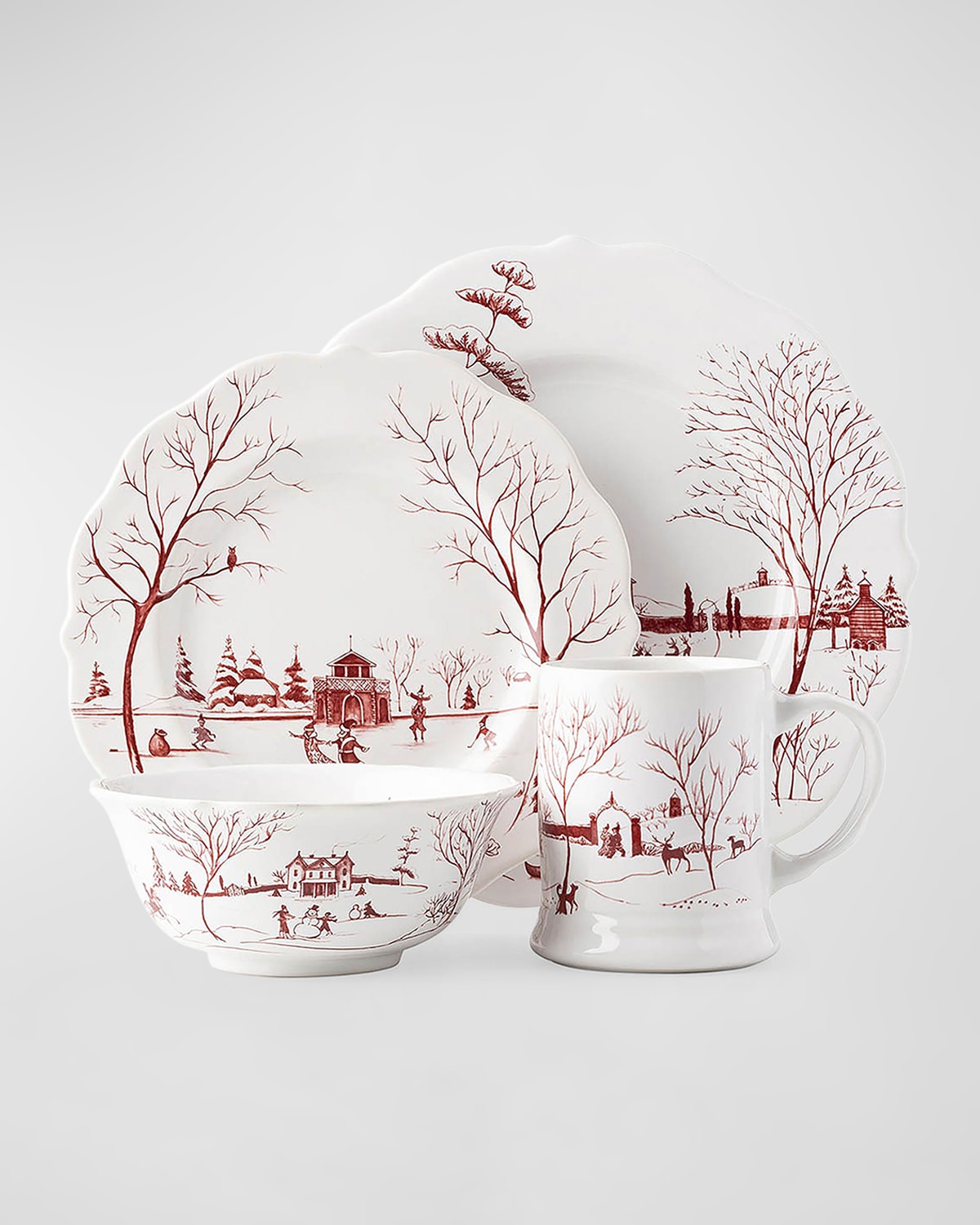 Image Juliska Country Estate Winter Frolic 4pc Place Setting