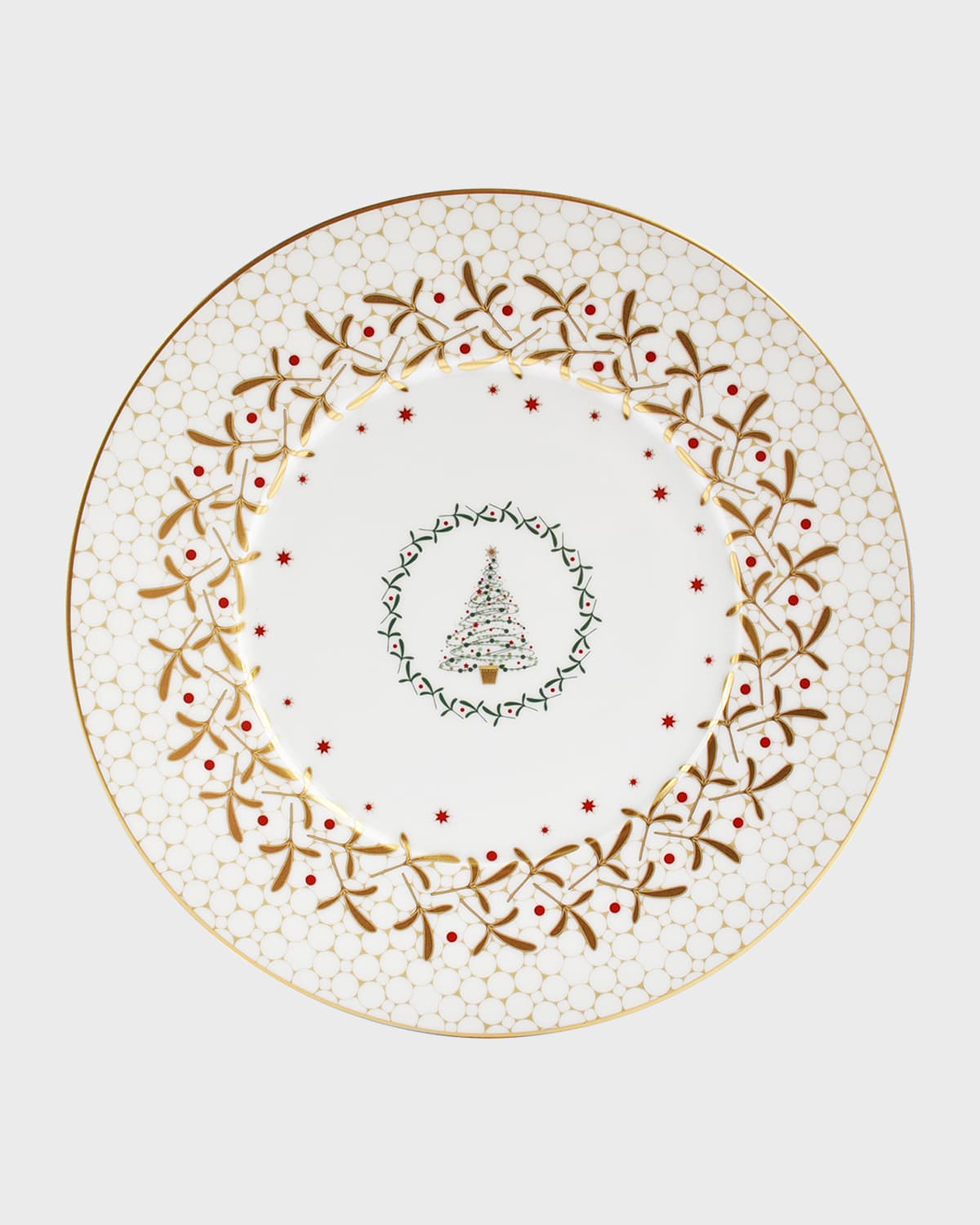 Image Bernardaud Noel Salad Plate