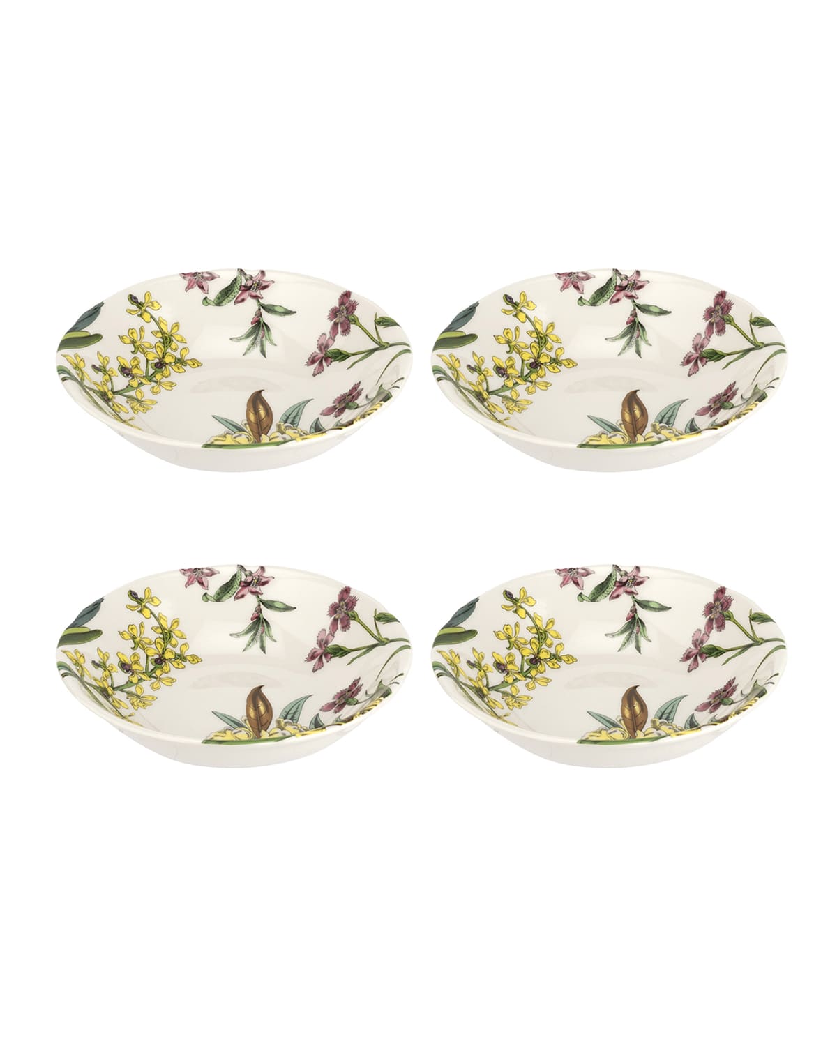 Image Spode Stafford Blooms Cereal Bowls, Set of 4