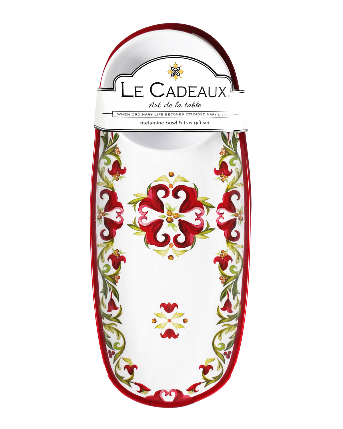 Image Le Cadeaux Vischio Bowl Tray Gift Set