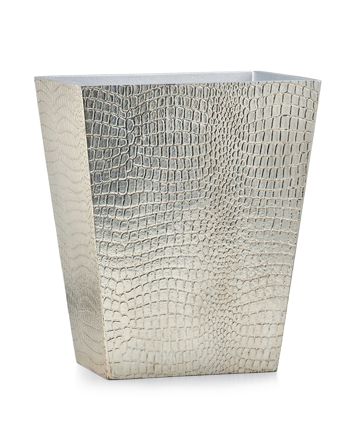 Image Labrazel Crocodile Silver Wastebasket