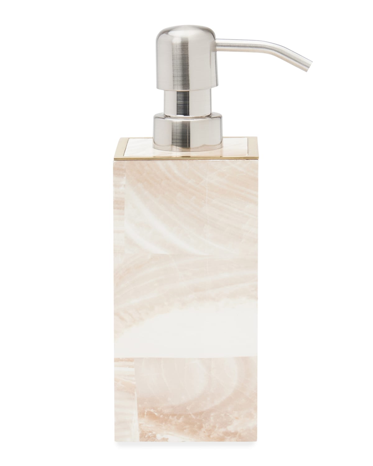 Image Pigeon and Poodle Palermo II Square Soap Pump Dispenser