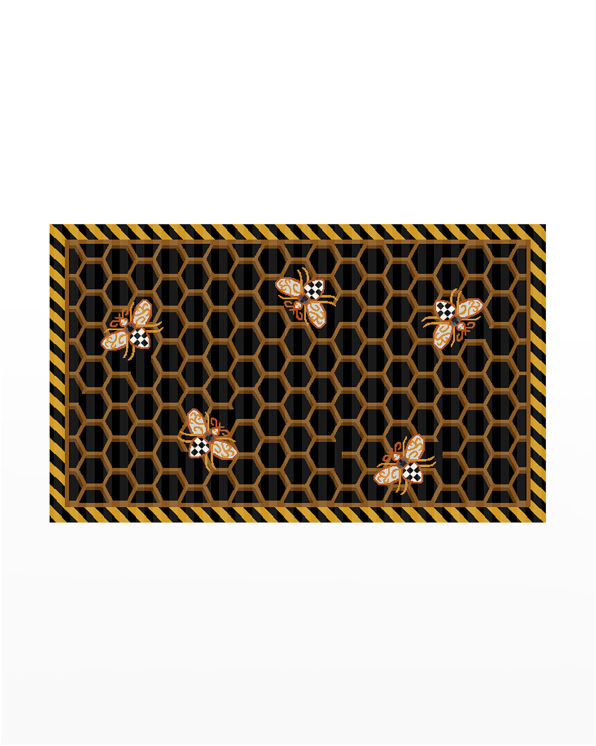 Image MacKenzie-Childs Queen Bee Rug, 3' x 5'