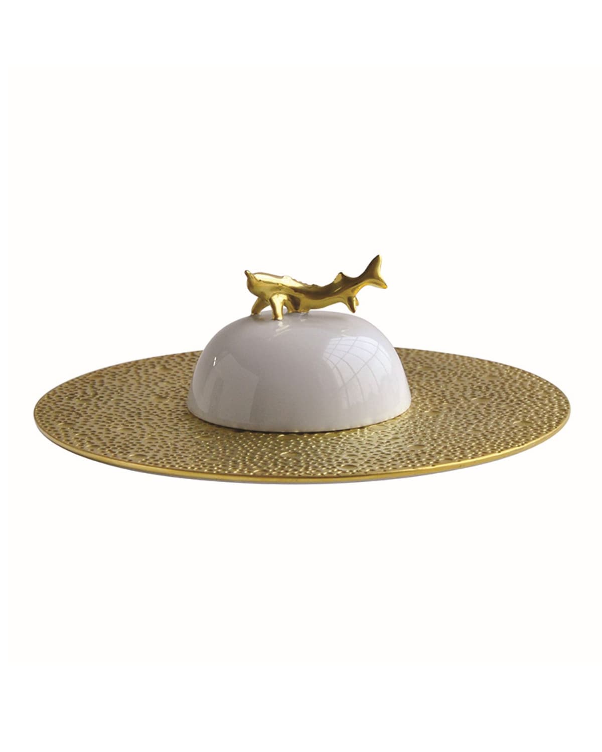 Image Bernardaud Ecume Gold Caviar Set