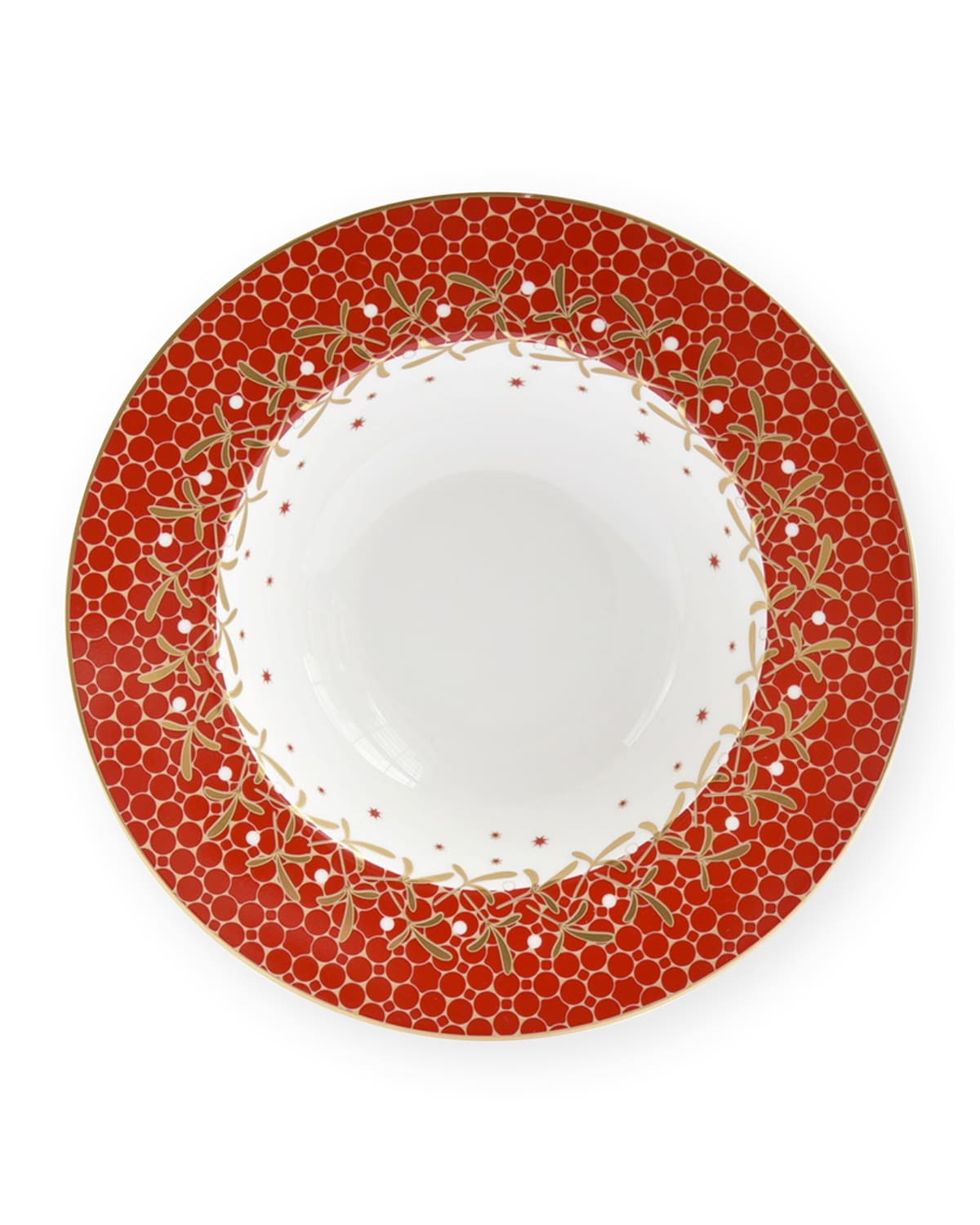 Image Bernardaud Noel Rim Soup Plate, 9"