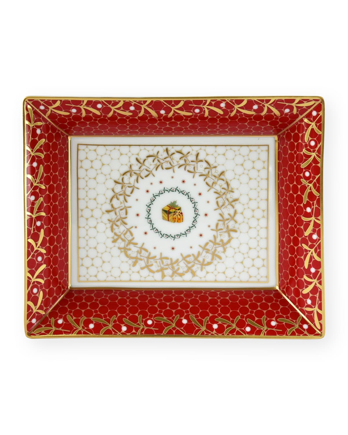Image Bernardaud Noel Rectangular Tray