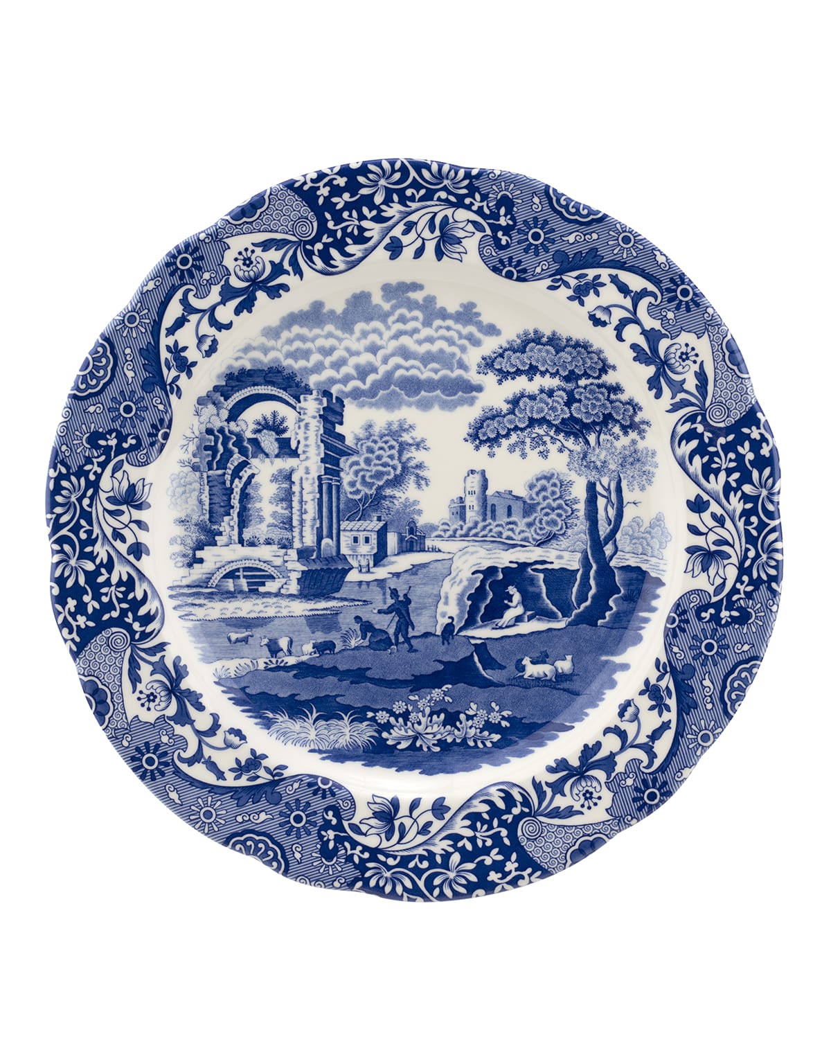 Image Spode Blue Italian Charger Plate