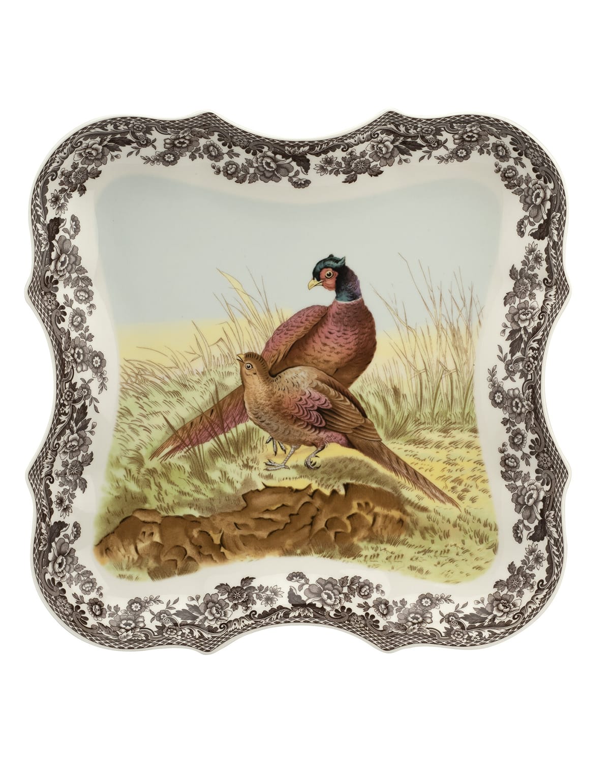 Image Spode Pheasant Devonia Tray, 14"