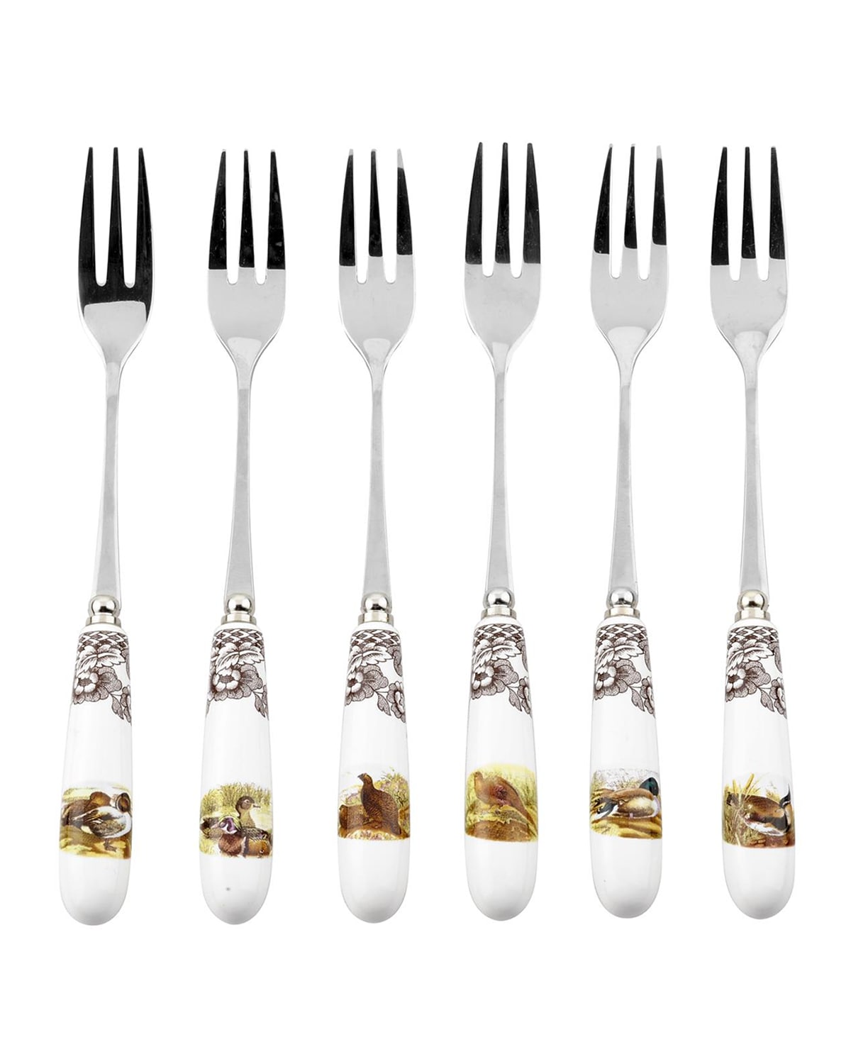 Image Spode Woodland Pastry Forks, Set of 6
