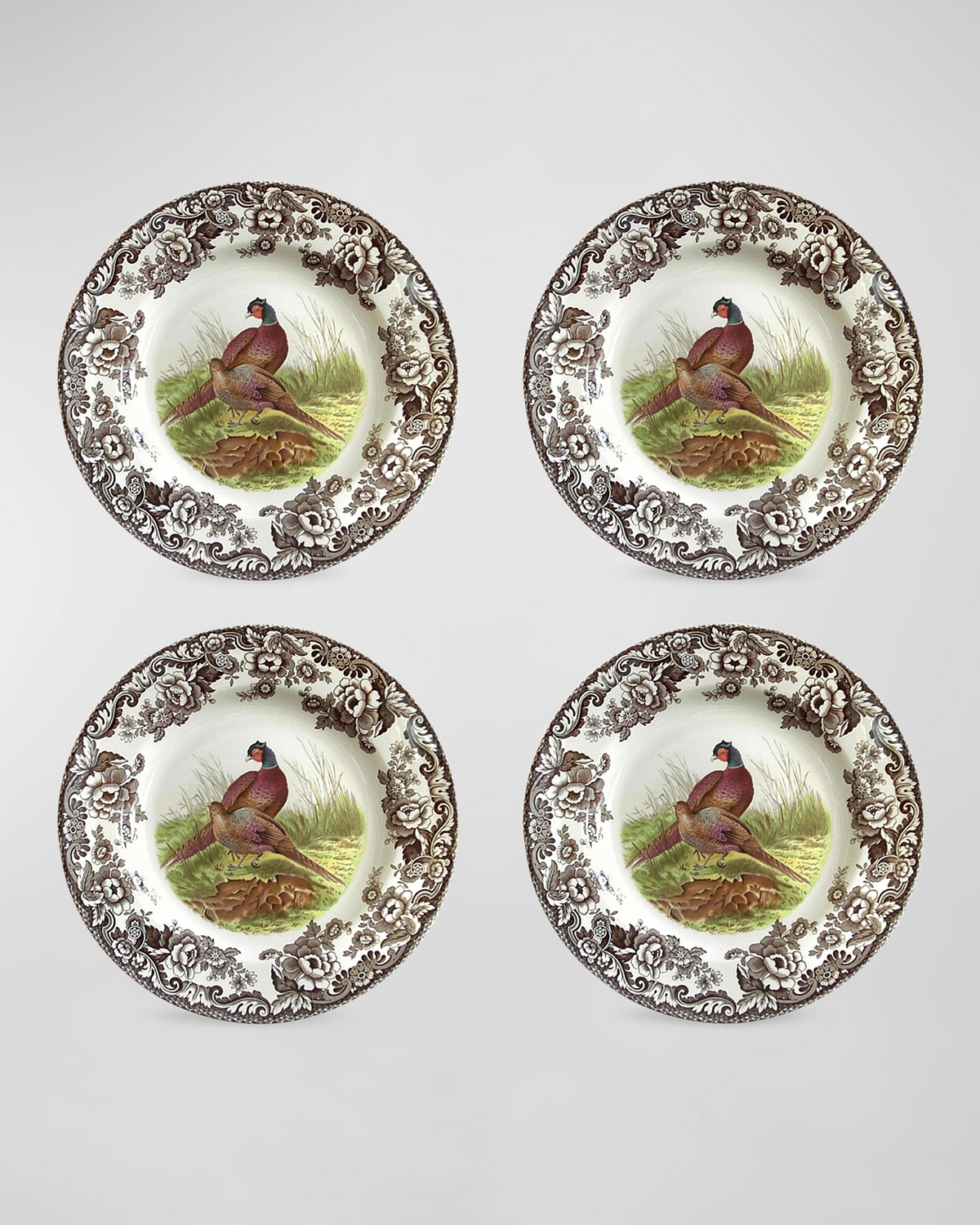 Image Spode Woodland Dinner Plates, Set of 4