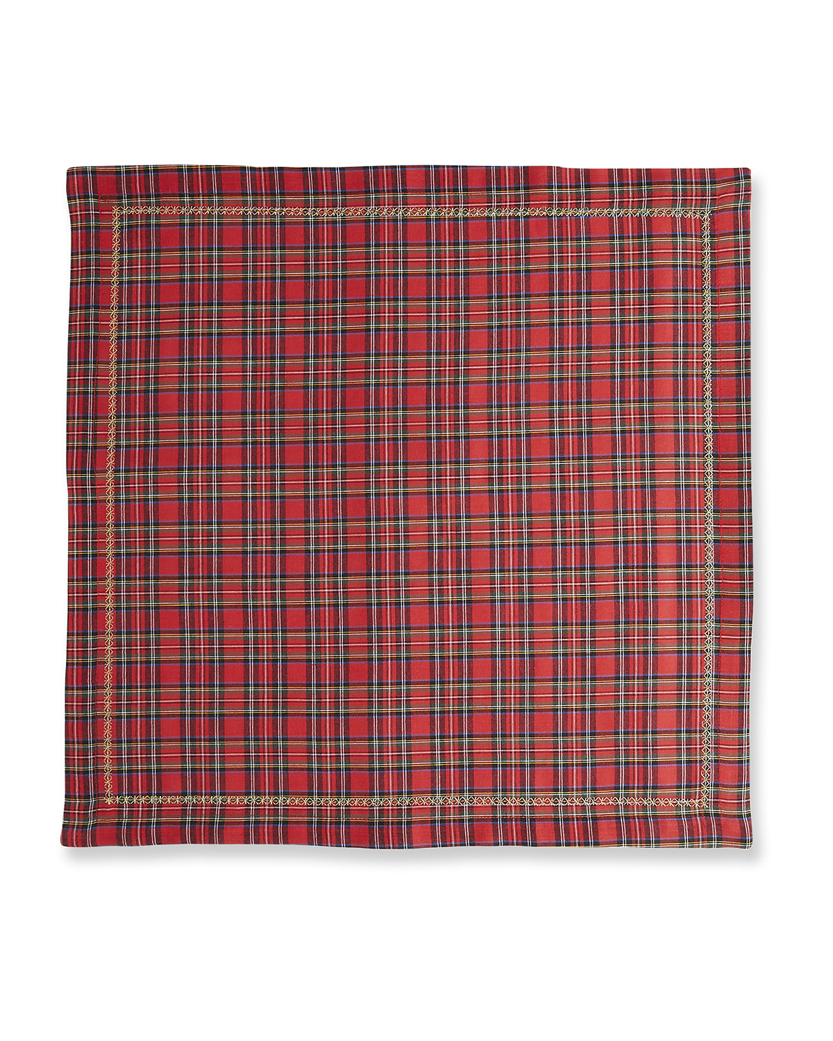 Image Kim Seybert Holiday Plaid Napkin